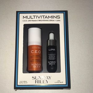 Sunday Riley multivitamins kit